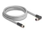 DELOCK M12 Kabel L-kodiert 5 Pin St re gew zu Bu ger PUR 2M