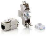 Equip Cat.6A abgeschirmter Keystone Jack werkzeugfrei, 8...