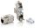 Equip Cat.6A abgeschirmter Keystone Jack werkzeugfrei, 8 Stück/Packung