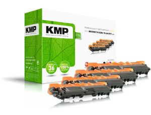 KMP MULTIPACK B-T58V Tonerkartusche 4 Stück(e) Kompatibel Schwarz, Cyan, Magenta, Gelb
