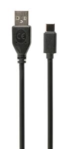 Gembird USB-A/USB-C, 1m USB Kabel USB 2.0 USB A USB C 0,48 Gbit/s Schwarz
