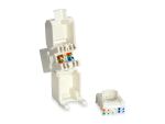 Equip Cat.6 Ungeschirmter Keystone Jack werkzeugfrei, 8 Stück/Packung