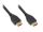 Alcasa 4521-010 HDMI-Kabel 1 m HDMI Typ A (Standard) Schwarz