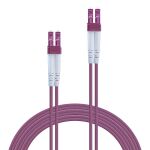 Lindy 46341 InfiniBand/Glasfaserkabel 2 m LC Pink