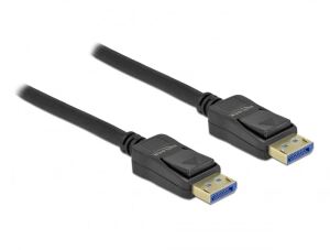 DeLOCK DisplayPort Kabel 10K 60 Hz 54 Gbps Kunststoffgehäuse 1 m