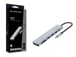 Conceptronic DONN19G 7-in-1 USB 3.2 Gen 1 Dockingstation, HDMI, USB-A 3.0 x 3, SD, TF/MicroSD, 100W USB PD
