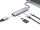 Conceptronic DONN19G 7-in-1 USB 3.2 Gen 1 Dockingstation, HDMI, USB-A 3.0 x 3, SD, TF/MicroSD, 100W USB PD