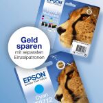 Epson Singlepack Cyan T0712 DURABrite Ultra Ink
