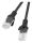 Lanberg PCU6-10CC-0300-BK Netzwerkkabel Schwarz 3 m Cat6 U/UTP (UTP)