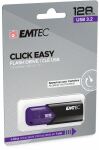 Emtec Click Easy USB-Stick 128 GB USB Typ-A 3.2 Gen 1 (3.1 Gen 1) Schwarz, Violett