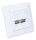 Intellinet 771900 Steckdose 2 x RJ-45 Weiß