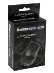LC-Power LC-M710B Maus Büro rechts USB Typ-A Optisch 800 DPI