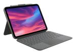 Logitech 920-011435 Tastatur für Mobilgeräte QWERTZ Deutsch Smart Connector Grau