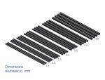 DELOCK Schrumpfschlauch Sortiment 100 mm 28 Stück...