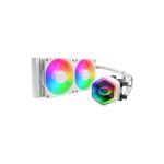 Cooler Master MasterLiquid 240 Core II White Prozessor Flüssigkeitskühlung 12 cm Weiß
