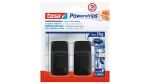 TESA Powerstrips Drinnen Universalhaken Schwarz 2 Stück(e)