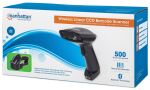 Manhattan Wireless CCD Barcodescanner, Wireless, 500 mm Scanreichweite