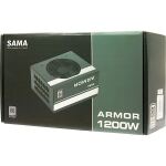 Inter-Tech SAMA FTX-1200-A ARMOR Netzteil 1200 W 20+4 pin ATX ATX Schwarz