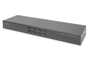 Digitus Desktop 8 Port HDMI KVM Switch Single View