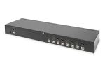 Digitus Desktop 8 Port HDMI KVM Switch Single View