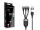 Conceptronic ETTA06B15C 3-in-1 USB-C-Datenkabel, 1,5 m, 100 W Schnellladung, USB 2.0, 5 A, mit E-Mark-Chip