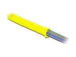 DELOCK Geflechtschlauch dehnbar 2 m x 6 mm gelb