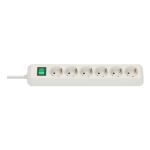 Brennenstuhl 1159520400 Verlängerungskabel 3 m 6 AC-Ausgänge Drinnen Weiß