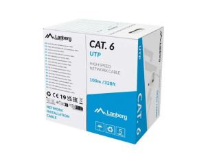 Lanberg LCU6-11CU-0100-S Netzwerkkabel Grau 100 m Cat6 U/UTP (UTP)