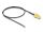 DeLOCK Antennenkabel RP-SMA Buchse zum Einbau zu I-PEX Inc., MHF® 4L LK Stecker 1.37 35 cm Gewindelänge 10 mm