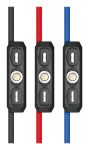 RealPower MagneticCharge3 USB Kabel 1 m USB A Schwarz, Blau, Rot