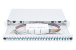 Digitus LWL Spleißbox, 1HE, bestückt, 24x LC DX, OS2