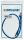 Intellinet Premium Netzwerkkabel, Cat6, S/FTP, 100% Kupfer, Cat6-zertifiziert, LS0H, RJ45-Stecker/RJ45-Stecker, 0,5 m, blau