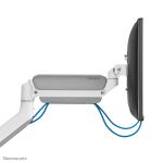 Neomounts DS70PLUS-450WH1 Monitorarm 17-49" - Gasfeder - Topfix - 180°-Stopp