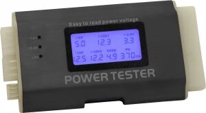 DeLOCK 18159 Batterietester Schwarz/Weiß