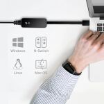 TP-Link UE306(UN) laptop-dockingstation & portreplikator Schwarz
