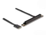 DeLOCK M.2 Key A+E zu PCIe x16 NVMe Adapter gewinkelt mit 20 cm Kabel