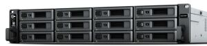 Synology RackStation RS2423+ NAS & Speicherserver Rack (2U) Ryzen Embedded V1780B 8 GB DDR4 0 TB DiskStation Manager Schwarz, Grau