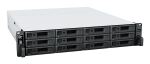 Synology RackStation RS2423+ NAS & Speicherserver Rack (2U) Ryzen Embedded V1780B 8 GB DDR4 0 TB DiskStation Manager Schwarz, Grau