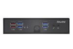 Shuttle XPC slim Barebone DS50U3, Intel i3-1315U, 2x LAN (1x 2.5Gbit ,1x 1Gbit), 1xCOM,1xHDMI,1xDP, 1x VGA, lüfterlos, 24/7 Dauerbetrieb