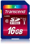 Transcend TS16GSDHC10U1 Speicherkarte 16 GB SDHC MLC...