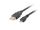 Lanberg CA-USBM-10CC-0010-BK USB Kabel USB 2.0 1 m Micro-USB B USB A 0,48 Gbit/s Schwarz