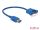 DELOCK USB3.0 Kabel A -> A Bu/Bu 0.25m Einbau