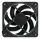 Fractal Design Momentum 12 RGB Computergehäuse Ventilator 12 cm Schwarz 3 Stück(e)