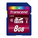 Transcend TS8GSDHC10U1 Speicherkarte 8 GB SDHC MLC Klasse 10