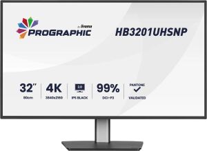 iiyama ProGraphic HB3201UHSNP-B1 Computerbildschirm 80 cm (31.5") 3840 x 2160 Pixel 4K Ultra HD Schwarz