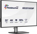 iiyama ProGraphic HB3201UHSNP-B1 Computerbildschirm 80 cm (31.5") 3840 x 2160 Pixel 4K Ultra HD Schwarz