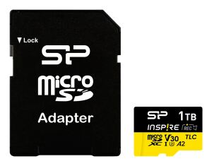 Silicon Power SP001TBSTXLA2V1NSP Speicherkarte 1 TB MicroSDXC 3D TLC NAND Klasse 10