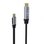 Inca ITCD-02TX HDMI-Kabel 2 m HDMI Typ A (Standard) USB Typ-C Schwarz