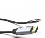 Inca ITCD-02TX HDMI-Kabel 2 m HDMI Typ A (Standard) USB Typ-C Schwarz