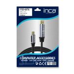 Inca ITCD-02TX HDMI-Kabel 2 m HDMI Typ A (Standard) USB Typ-C Schwarz